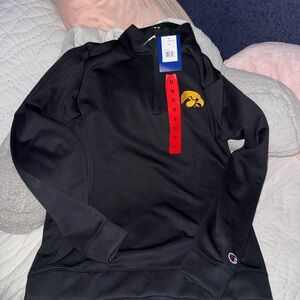Champion Iowa Hawkeye Quarter-Zip Pullover